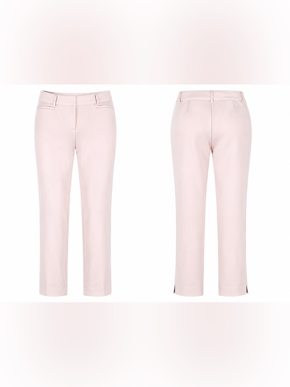 Rachel Zoe Pink Stretch Straight Leg Dress Pants Size 12